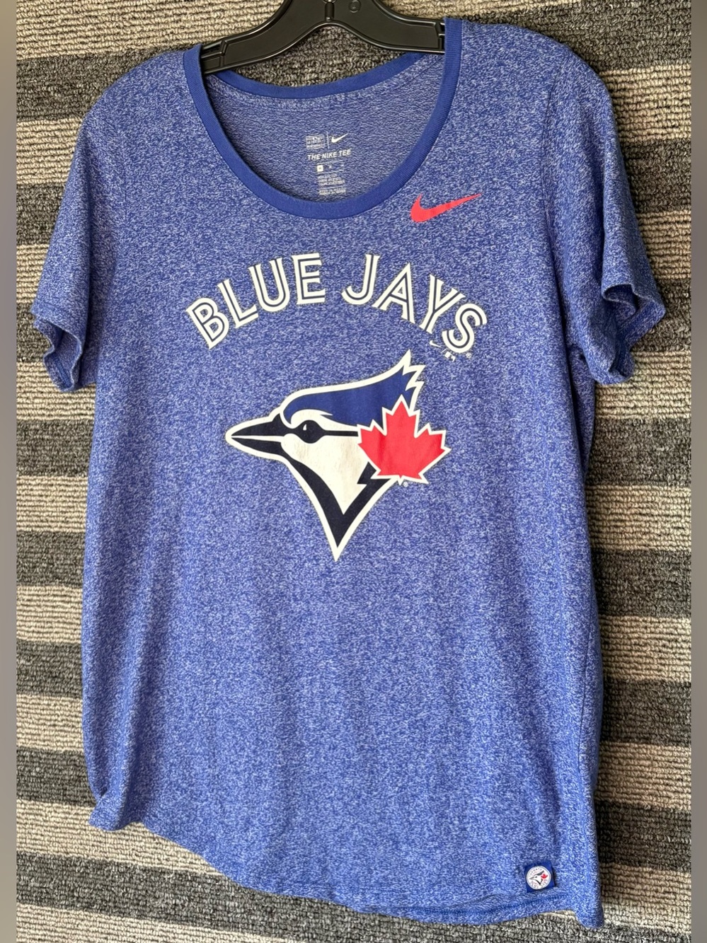 Nike Toronto Blue Jays Women's Athletic Fit MLB Baseball T-Shirt Medium EUC